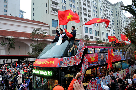 Hà Nội trong màu cờ Tổ quốc