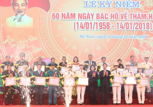 Hà Nam kỷ niệm 60 năm ngày Bác Hồ về thăm