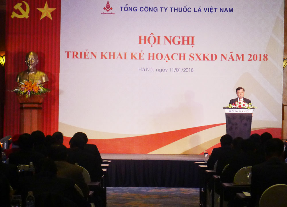 Tổng Công ty thuốc lá Việt Nam triển khai nhiệm vụ năm 2018