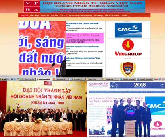 Hội Doanh nhân tư nhân Việt Nam Cầu nối doanh nghiệp tư nhân và nhà nước