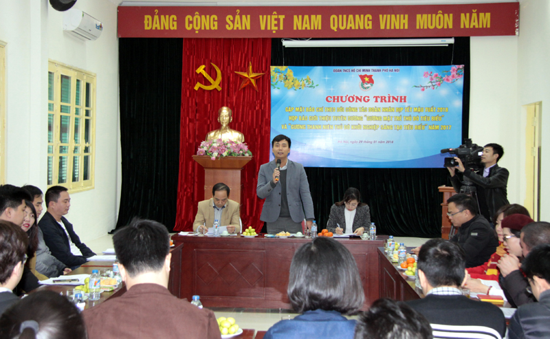 Giới thiệu chương trình tuyên dương gương mặt trẻ Thủ đô tiêu biểu năm 2017