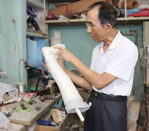 Người thương binh với tâm huyết dành cho người khuyết tật