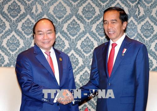 Thủ tướng Nguyễn Xuân Phúc tiếp xúc song phương bên lề Hội nghị cấp cao kỷ niệm ASEAN - Ấn Độ