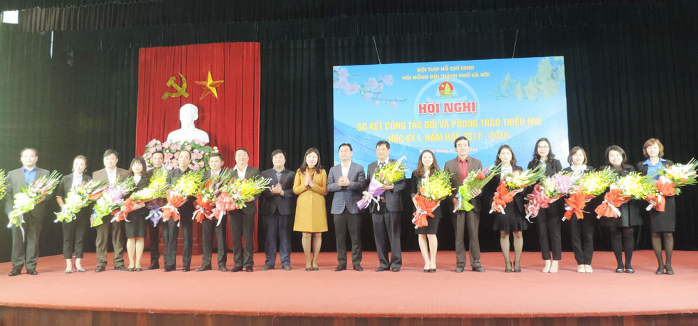 Ra mắt Hội đồng Đội Thành phố Hà Nội khóa XV, nhiệm kỳ 2017 - 2022