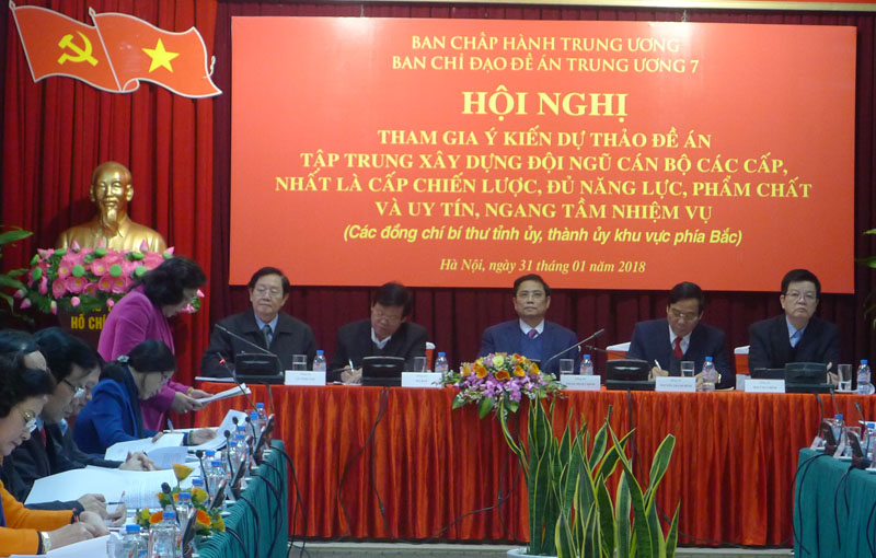 Xây dựng đội ngũ cán bộ các cấp ngang tầm nhiệm vụ