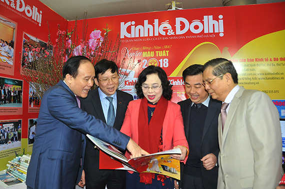 Khai mạc Hội báo Xuân Hà Nội 2018