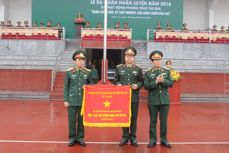 Quân khu 4 tổ chức Lễ ra quân huấn luyện năm 2018