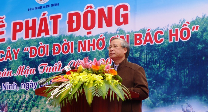 Phát động Tết trồng cây Đời đời nhớ ơn Bác Hồ xuân Mậu Tuất 2018