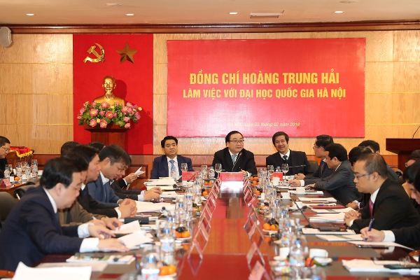 ĐHQGHN tăng cường tham gia giải quyết các vấn đề của Thủ đô
