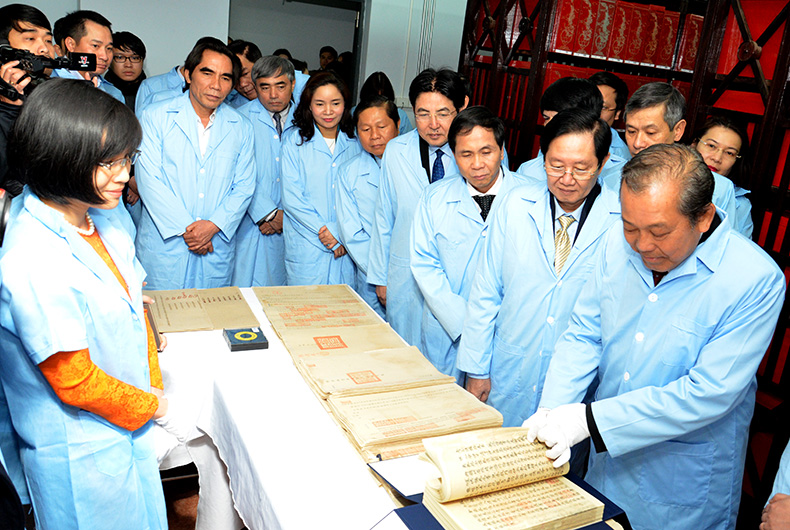 Lưu trữ tài liệu quốc gia là lưu giữ hồn cốt dân tộc