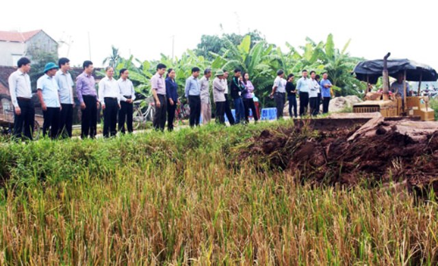 Vĩnh Tường  Kinh nghiệm trong công tác tuyên truyền thực hiện nhiệm vụ “dồn điền, đổi thửa”