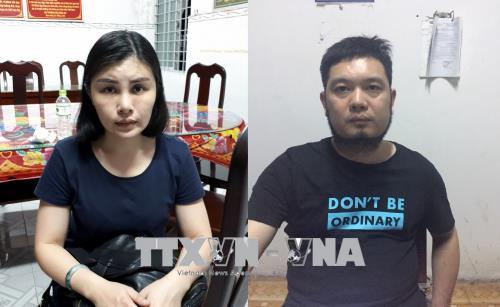 Bắt giữ hai đối tượng bị Công an Trung Quốc truy nã