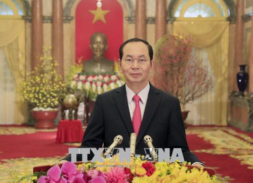 Thư chúc Tết Nguyên đán Mậu Tuất 2018 của Chủ tịch nước Trần Đại Quang