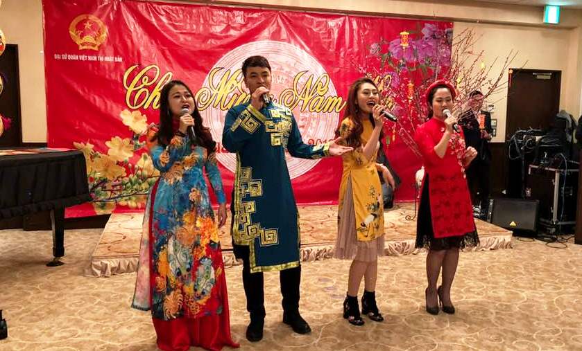 Cộng đồng người Việt Nam tại Nhật Bản đón Xuân Mậu Tuất