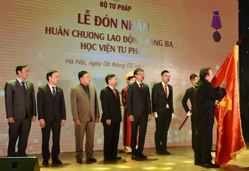 Xây dựng Học viện Tư pháp thực sự trở thành trung tâm lớn đào tạo các chức danh tư pháp