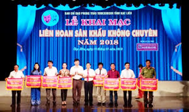 Liên hoan Sân khấu không chuyên Bạc Liêu năm 2018