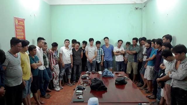 Tạm giữ 25 đối tượng ẩu đả đêm giao thừa