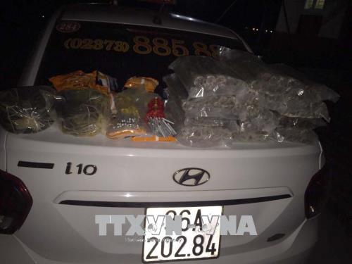 Thanh Hóa Sử dụng taxi chở 30 kg thuốc nổ và kíp nổ