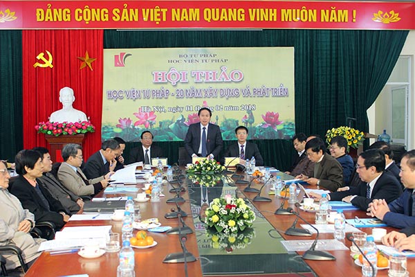 Học viện Tư pháp - 20 năm xây dựng và phát triển