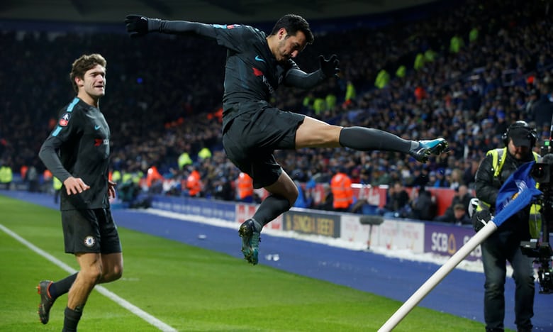 Pedro lập công, Chelsea đi tiếp tại FA Cup