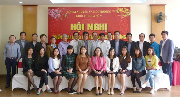 Khối thi đua số 5 - Bộ Tài nguyên và Môi trường phát động phong trào thi đua 2018