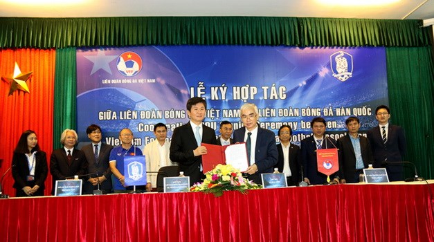 Việt Nam - Hàn Quốc hợp tác thúc đẩy bóng đá 2 nước phát triển