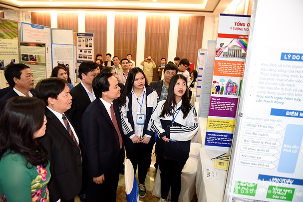 Khai mạc cuộc thi Khoa học kỹ thuật cấp quốc gia học sinh trung học khu vực phía Bắc