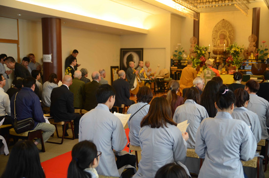 Đại lễ cầu siêu tại Tokyo cho các chiến sỹ hy sinh trong trận chiến Gạc Ma