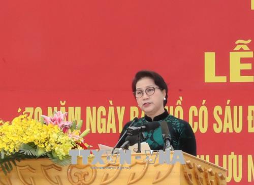 Chủ tịch Quốc hội Lực lượng Công an nhân dân tiếp tục thực hiện tốt Sáu điều Bác Hồ dạy