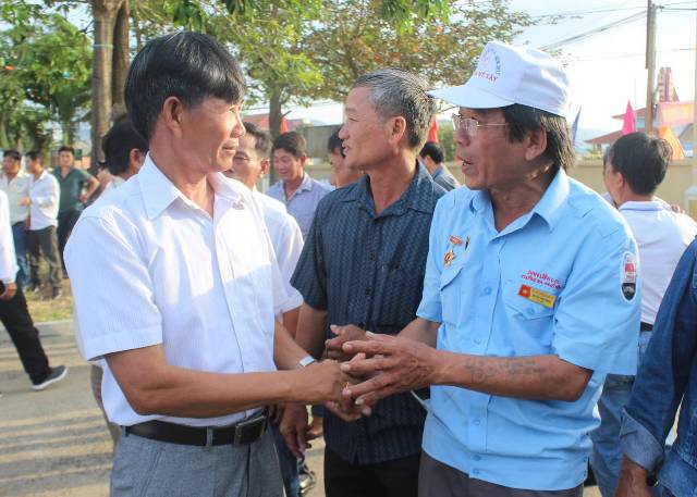 Cựu chiến binh Trường Sa tưởng niệm các chiến sĩ hi sinh tại đảo Gạc Ma