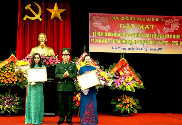 Quân khu 3 Gặp mặt kỷ niệm Ngày Quốc tế Phụ nữ