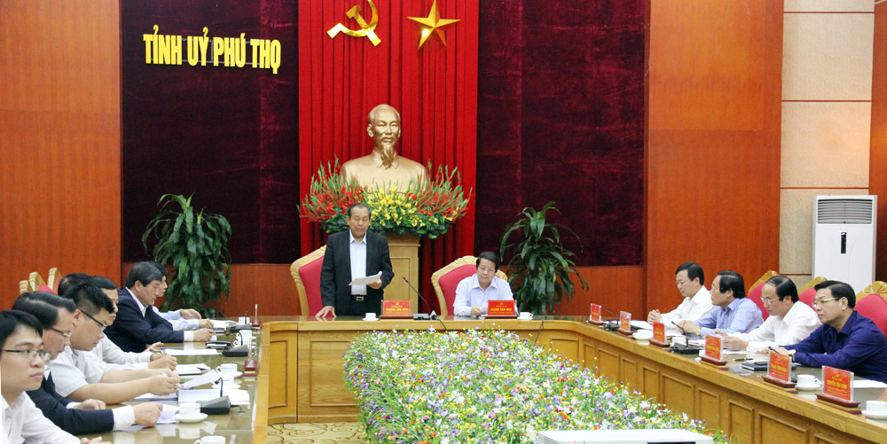 Phú Thọ cần tiếp tục đẩy mạnh công tác phòng chống tham nhũng