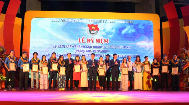 Lễ kỷ niệm 87 năm Ngày thành lập Đoàn TNCS Hồ Chí Minh