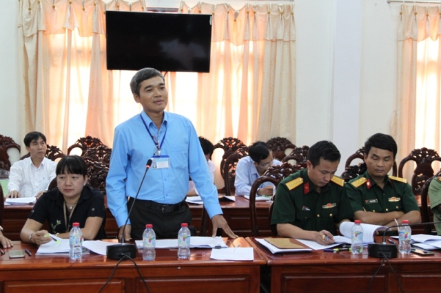 Hậu Giang Lấy ý kiến đóng góp vào dự án Luật Quốc phòng sửa đổi và Luật An ninh mạng