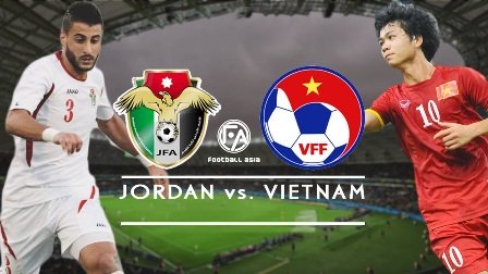 Việt Nam gặp Jordan  Xem trực tiếp ở đâu
