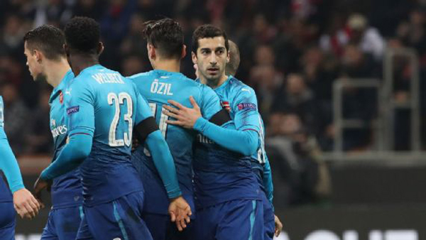 Arsenal giành chiến thắng xứng đáng trước AC Milan