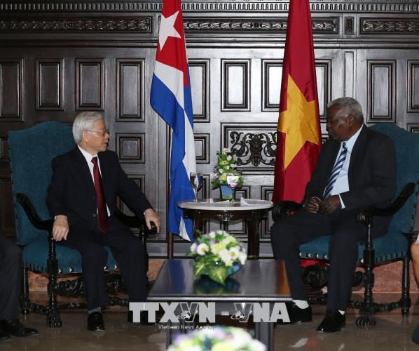 Tổng Bí thư Nguyễn Phú Trọng Việt Nam sẽ luôn ở bên cạnh Đảng, Nhà nước và nhân dân Cuba anh em