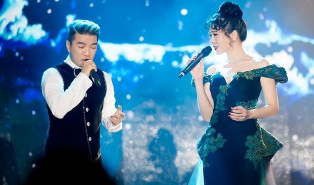 Vũ Hà Biểu diễn cùng Mr Đàm trong “thư gửi giải nhân”
