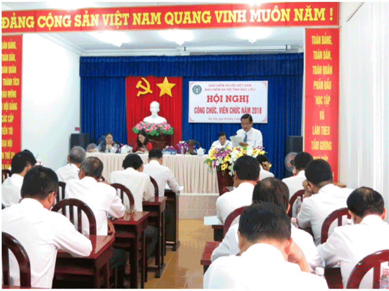 BHXH tỉnh Bạc Liêu tiếp tục phấn đấu hoàn thành chỉ tiêu công tác thu năm 2018