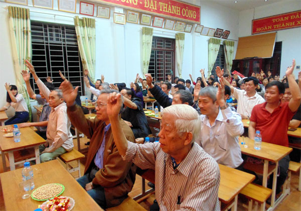 Ban hành Nghị định hướng dẫn lấy ý kiến cử tri về thành lập, điều chỉnh địa giới đơn vị hành chính