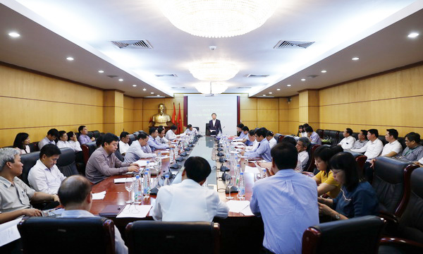 Đảng ủy Bộ Tài nguyên và Môi trường nghiên cứu, quán triệt Nghị quyết Trung ương 7 Khóa XII