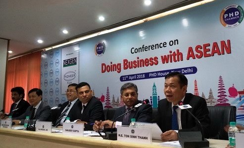 Việt Nam tham dự Hội nghị thúc đẩy hợp tác kinh doanh giữa Ấn Độ và ASEAN