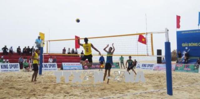 Quảng Bình trao giải Tour 1 Giải Bóng chuyền bãi biển toàn quốc năm 2018