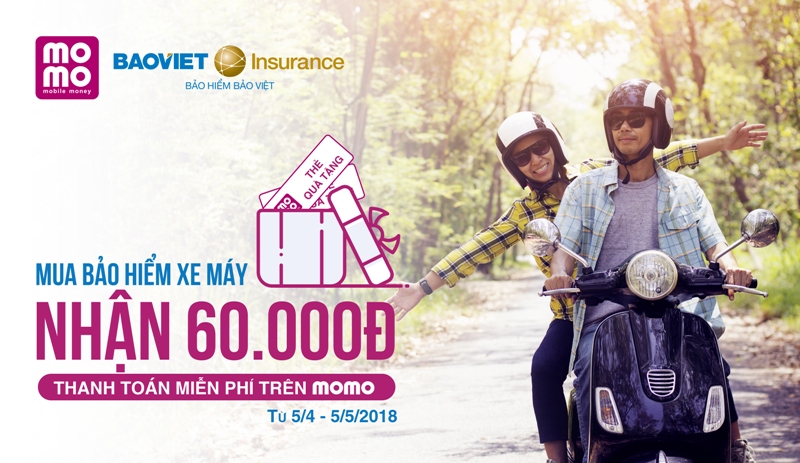 Bảo hiểm Bảo Việt và MoMo triển khai bán bảo hiểm xe máy