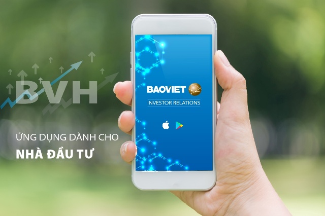 BVH ra mắt ứng dụng Quan hệ nhà đầu tư trên Mobile App