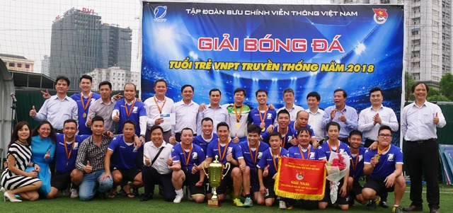 Bế mạc Giải bóng đá truyền thống tuổi trẻ VNPT lần thứ 22 năm 2018