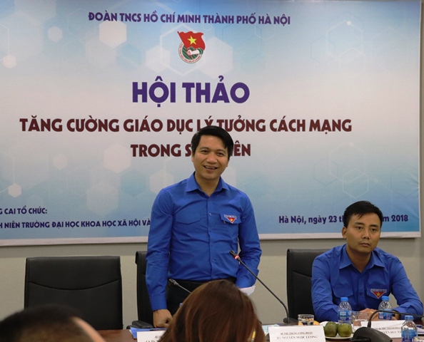 Tăng cường giáo dục lý tưởng cách mạng trong sinh viên