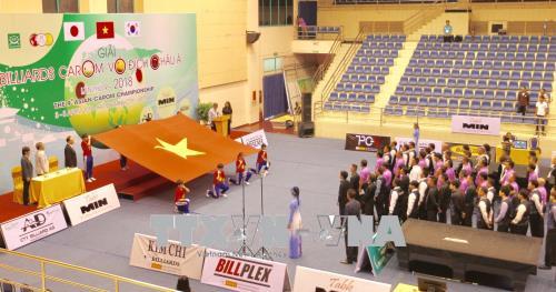 Khai mạc Giải Billiards Carom vô địch châu Á năm 2018