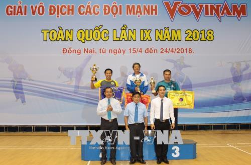 Bế mạc Giải vô địch các đội mạnh Vovinam toàn quốc