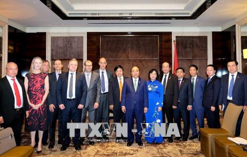 Thủ tướng Việt Nam cam kết tạo nhiều điều kiện thuận lợi hơn nữa cho các nhà đầu tư